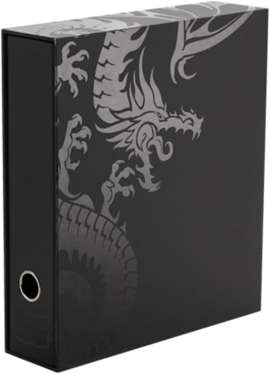 Arcane Tinmen - Dragon Shield Card Binder – Sanctuary Slipcase: Black – Card Games - Compatible with Pokemon, Yugioh, Magic The Gathering, MTG TCG OCG & Hockey Cards