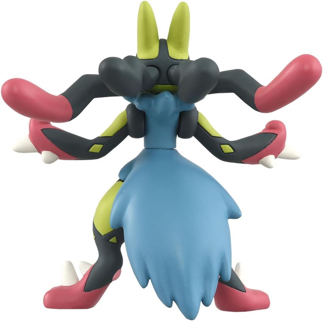 Takara Tomy Pokemon Moncolle 2 Inch Figure Shiny Mega Lucario