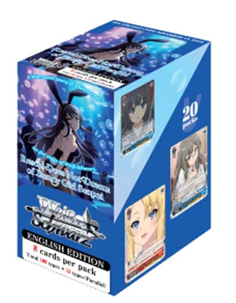 Weiss Schwarz Rascal Does Not Dream of Bunny Girl Senpai English Booster Box