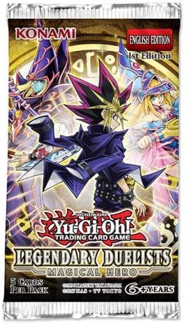 Yu-Gi-Oh! Legendary Duelist Magical Hero (1st Edition) Booster Pack - 5 Cards