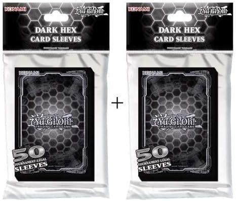 Yu-Gi-Oh!: Dark Hex Card Sleeve (2 Pack)