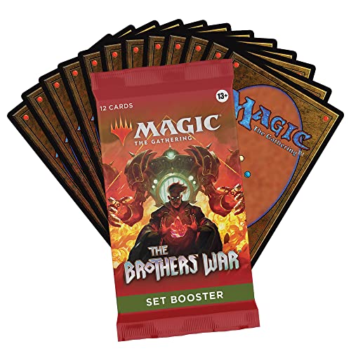 Magic: The Gathering The Brothers War Set Booster Box | 30 Packs (360 Magic Cards)