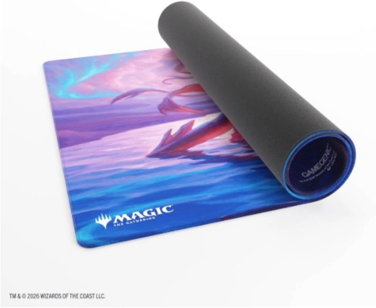 Gamegenic Magic: The Gathering Lorwyn Eclipsed Shiny PLAYMAT - Eclipsed Merrow Design, Premium 61×35 cm Playmat with Shiny Ultra-Fine Surface, Flat Stitching & 2mm Cushioning