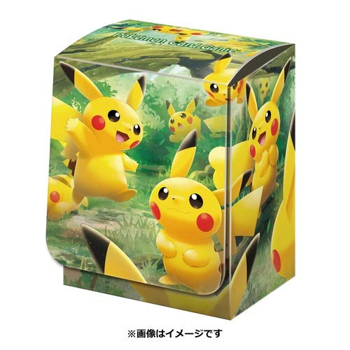 Pokemon Deck Case 80+ Pokemon Pikachu Forest