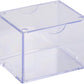 Dragon Shield Strongbox Deck Box Clear, Holds 100+ Double Sleeved Cards, Acrylic TCG Storage Case, Vacuum Seal Closure, Stackable, Display Lid, 83.5 x 106 x 75.5 mm