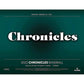 2022 Panini Chronicles Baseball Hobby Box (6 Packs/8 Cards: 3 Autos)