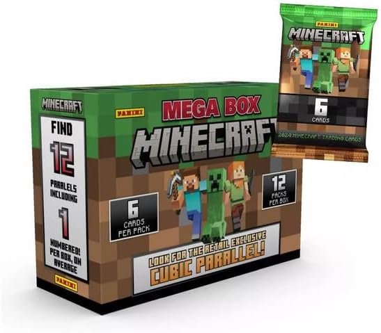 Panini 2024 Minecraft Trading Card Mega Box