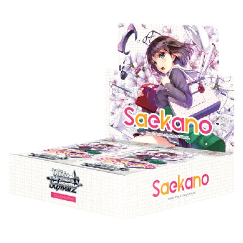 Bushiroad Saekano How to Raise A Boring Girlfriend 16 Packs - 9 Cards per Pack - English - Weiss Schwarz Booster Box