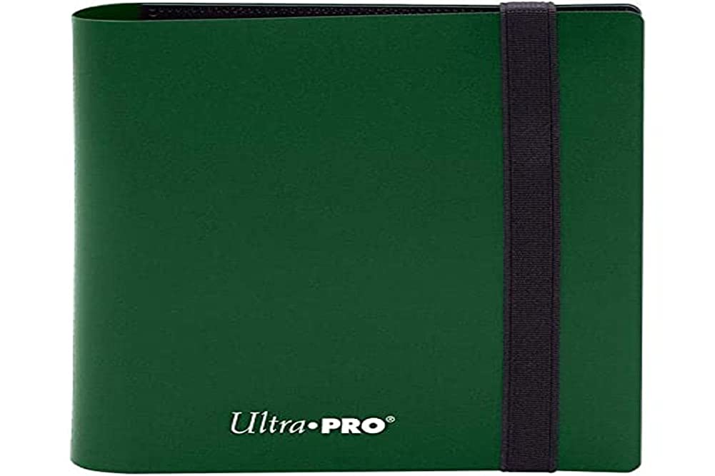 Ultra Pro E-15368 Eclipse 2 Pocket Pro Binder-Forest Green