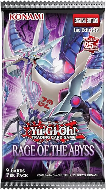 YU-GI-OH! TCG - RAGE OF THE ABYSS (BOX 24 BAGS) - ENGLISH