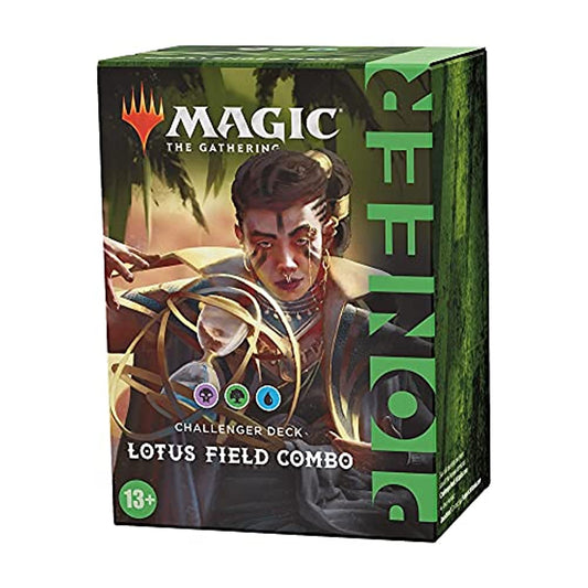 Magic: The Gathering Pioneer Challenger Deck 2021  Lotus Field Combo (Black-Green-Blue)