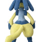 Takara Tomy Pokemon Plush Shiny Lucario - 8 Inches