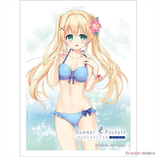 Bushiroad High Grade 60ct Printed Art Card Sleeves Summer Pockets Reflection Blue Wenders Tsumugi Swimwear