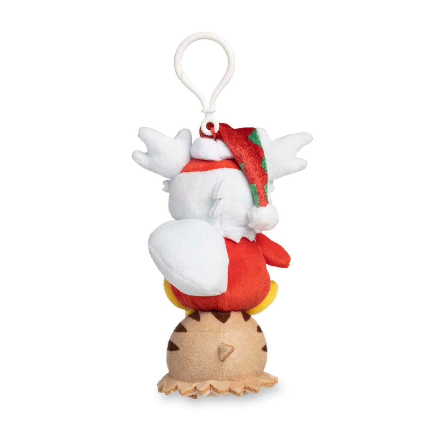 Pokemon Center: Delibird and Swinub Pokemon Holiday Workshop Plush Key Chain