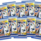 Panini 2024-25 NBA Donruss Basketball Trading Card Mega Box (Look for Mega Box Exclusive Optic Rated Rookies Preview Red Cracked Ice Inserts!)
