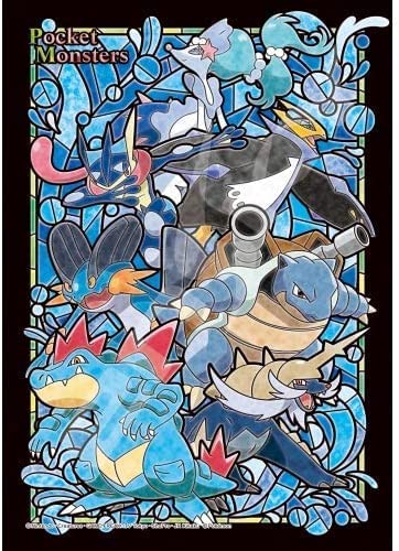 Ensky Jigsaw Puzzle 208 Pieces - Pokemon Water Type Stained Glass