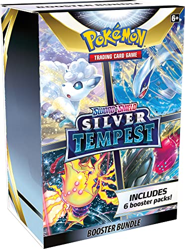 Pokemon TCG: Sword & Shield—Silver Tempest Booster Bundle - 6 Packs