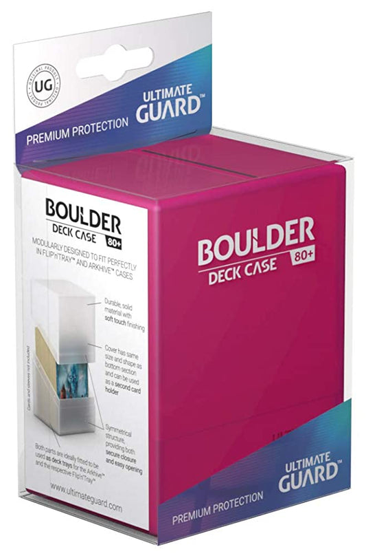 Ultimate Guard Boulder 80+ Deck Case Rhodonite