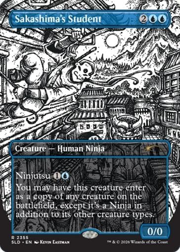Magic: The Gathering Secret Lair Featuring: Kevin Eastman (Inks) Non-Foil Edition