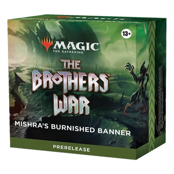 Magic: The Gathering The Brothers’ War Prerelease Pack Kit | 6 Booster Packs (91 Magic Cards)