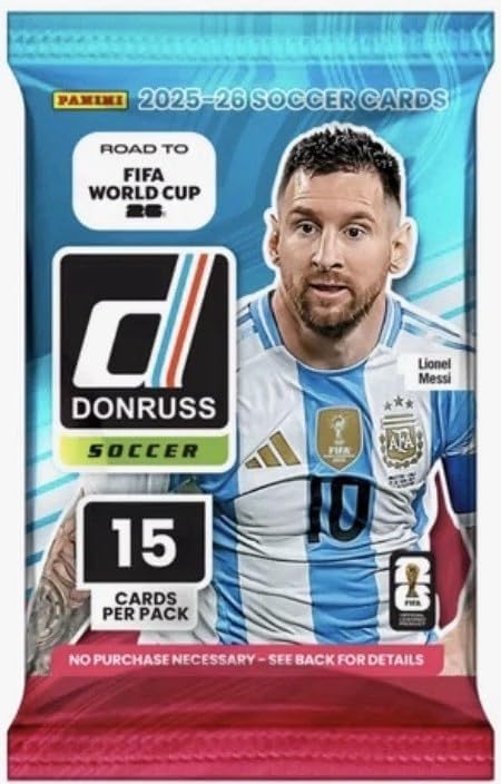 2025/26 Panini Donruss Road to FIFA World Cup Soccer Blaster Box (Blue Parallels!)