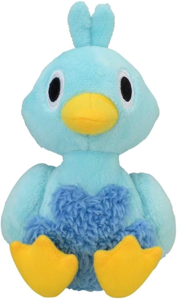 Pokemon Center: Ducklett Sitting Cuties Plush, 5 Inch