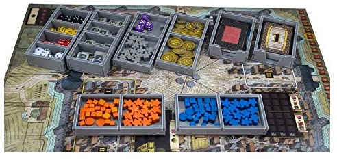 Folded Space Troyes and Expansions Board Game Box Inserts