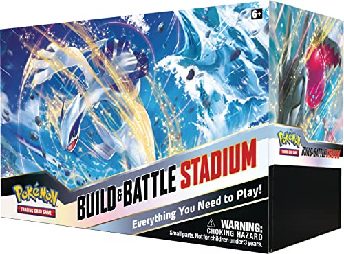 Pokemon TCG: Sword & Shield Silver Tempest Build & Battle Stadium