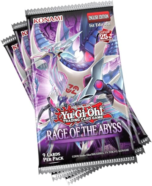 YU-GI-OH! TCG - RAGE OF THE ABYSS (BOX 24 BAGS) - ENGLISH