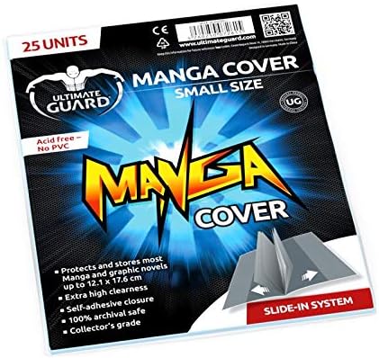 Ultimate Guard Small Size Manga Cover (25) Soft Plastic Comic Book, Anime & Manga Storage