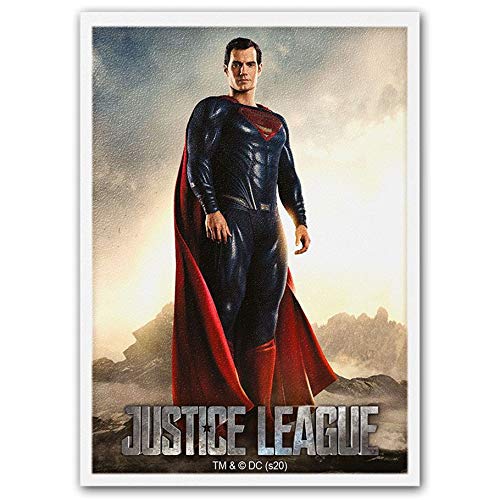 Dragon Shield Matte Art DC Justice League Superman Standard Size 100 ct Card Sleeves Individual Pack