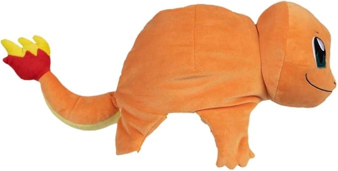 Pokemon Center: Charmander Pokemon Partner Plush Hat (One Size-Adult) Multicolored