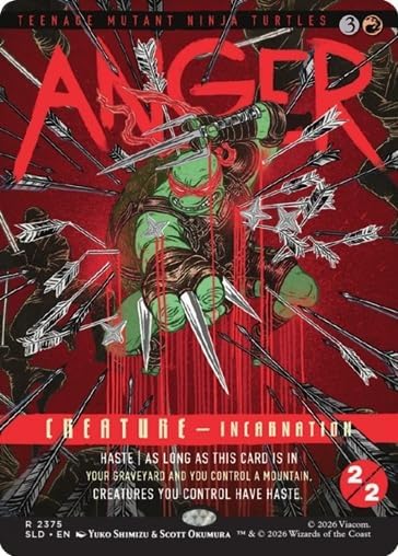 Magic: The Gathering Secret Lair x Teenage Mutant Ninja Turtles: The Last Ronin Foil Edition