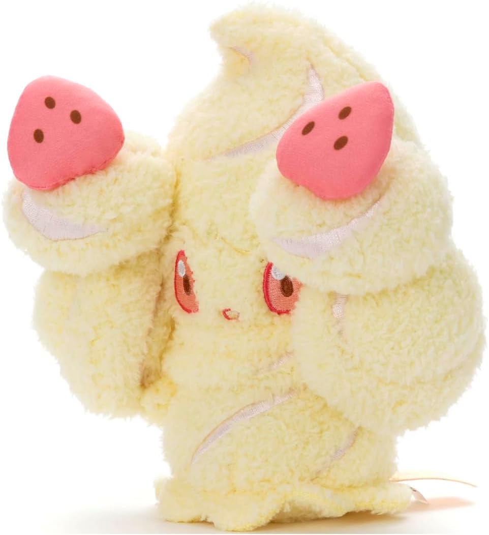 Takara Tomy Poképiece Plush Alcremie Plush Toy Height Approx. 7.1 inches (18 cm)