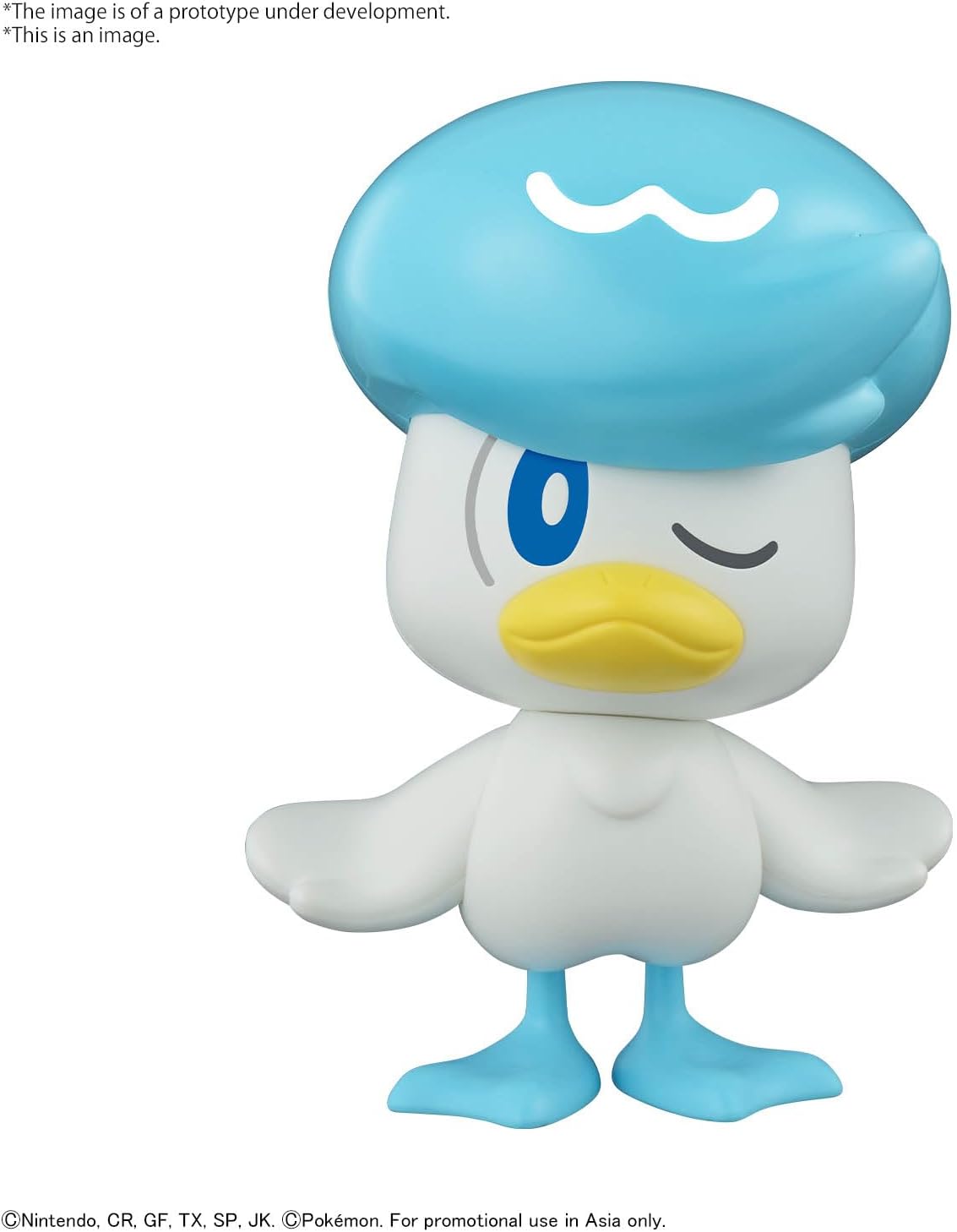 BANDAI Hobby - Pokémon - #19 Quaxly Pokémon Model Kit Quick! Model Kit