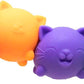 Schylling NeeDoh Cool Kitten Teenie Needoh 4 Pack - Sensory Squeeze Toy - 1.5" in Diameter - Colors May Vary