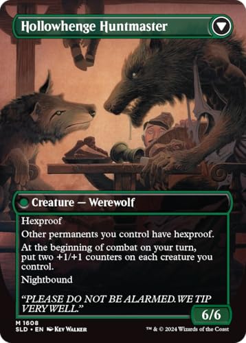 Magic the Gathering Secret Lair Featuring: NOT A Wolf (Foil)