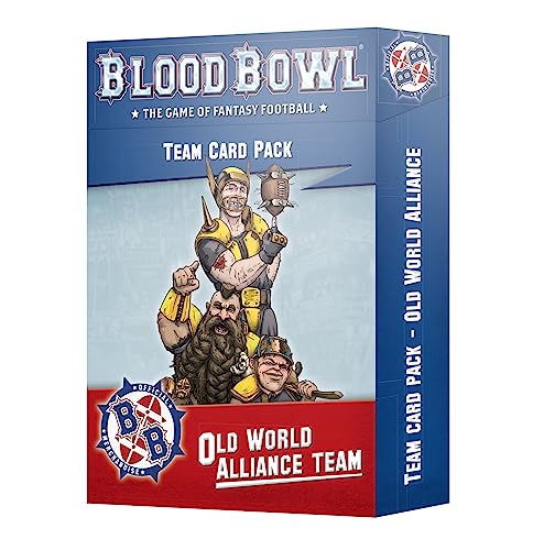 Games Workshop - Blood Bowl - Team Card Pack Old World Alliance Team