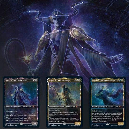 Magic: The Gathering Secret Lair: MTG Theros Stargazing Volume 3 Erebos God of The Dead