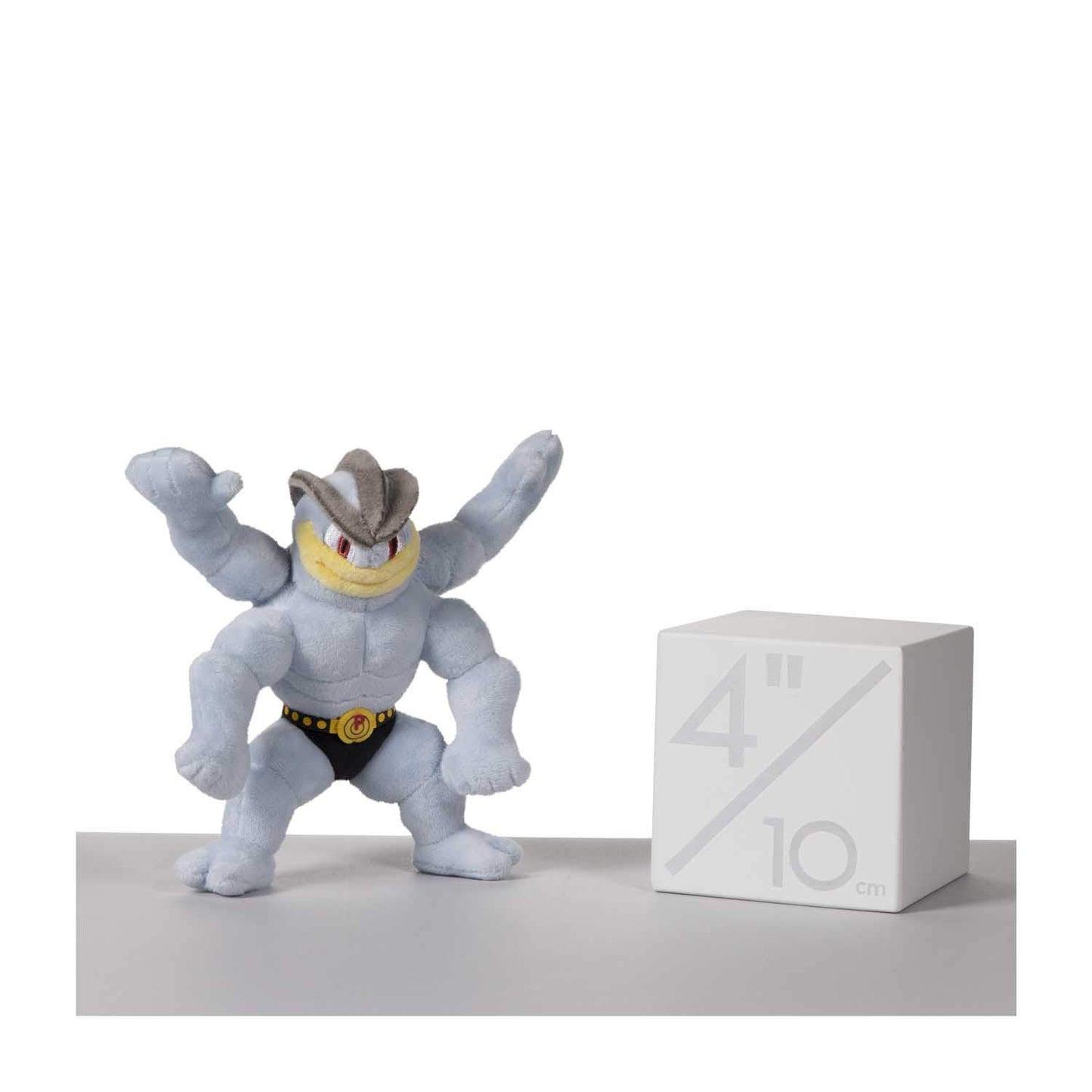 Pokemon Center: Machamp Posable Poké Plush, 8 ¾ Inch