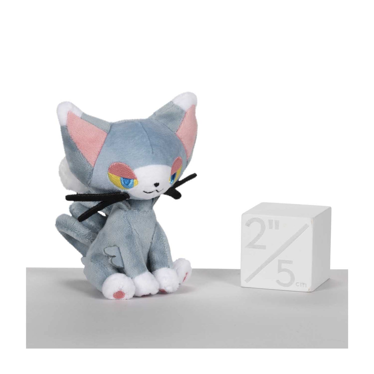 Pokemon Center: Glameow Sitting Cuties Plush, 5 Inch