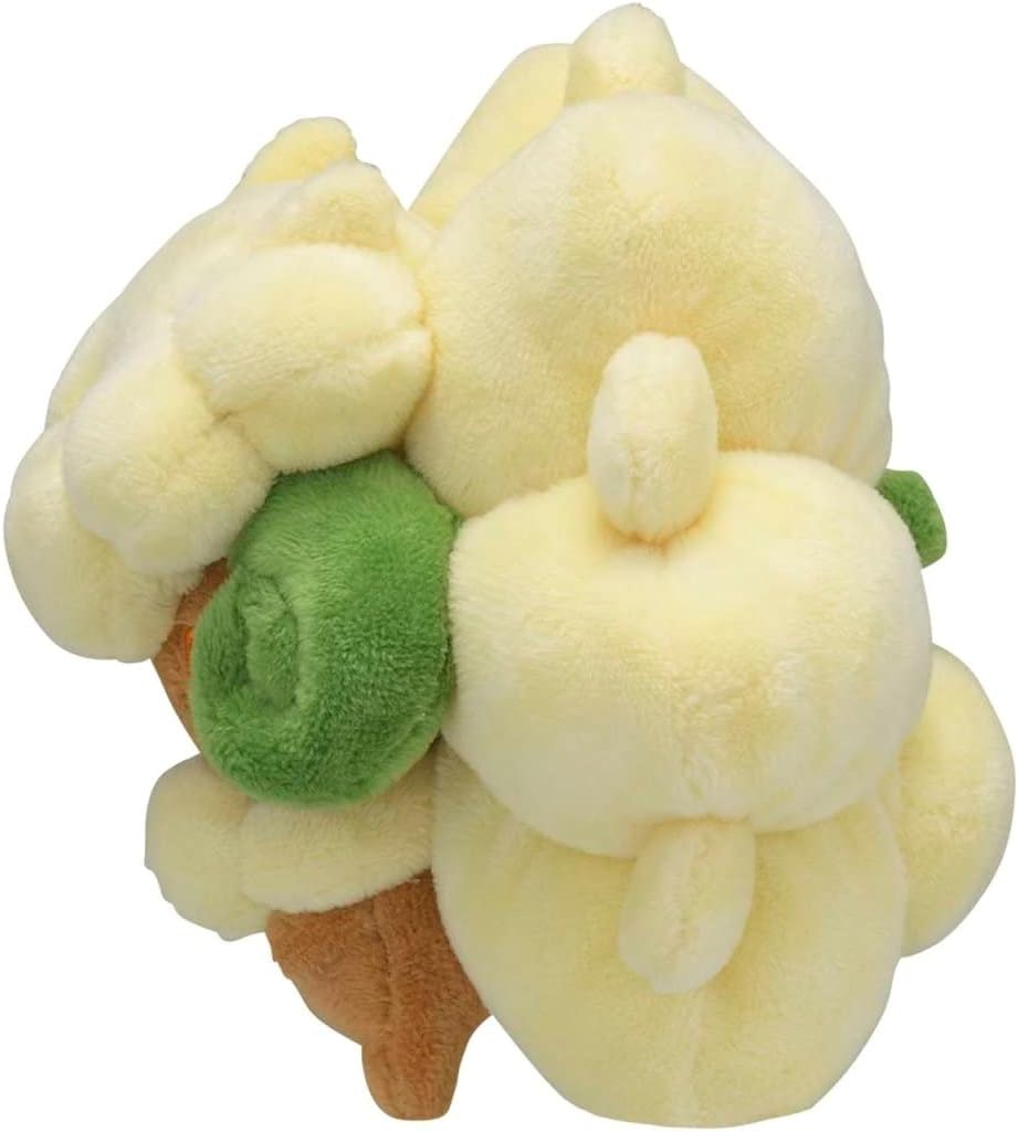 Pokemon Center: Whimsicott Sitting Cuties Plush, 4 ¼ Inch