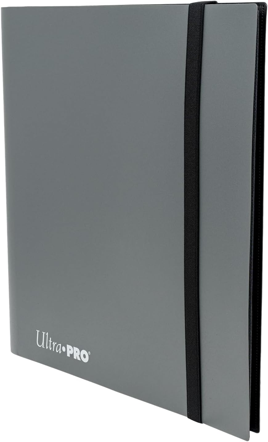 Ultra PRO Eclipse 12-Pocket Smoke Grey PRO-Binder for 480 Cards - Standard Size, Protects Collectible, Gaming, Sports Cards in Ultra PRO Deck Protector Sleeves
