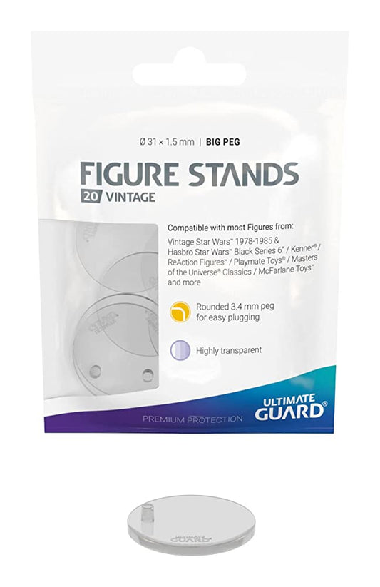 Ultimate Guard UGD011112 Figure Stands, Transparent