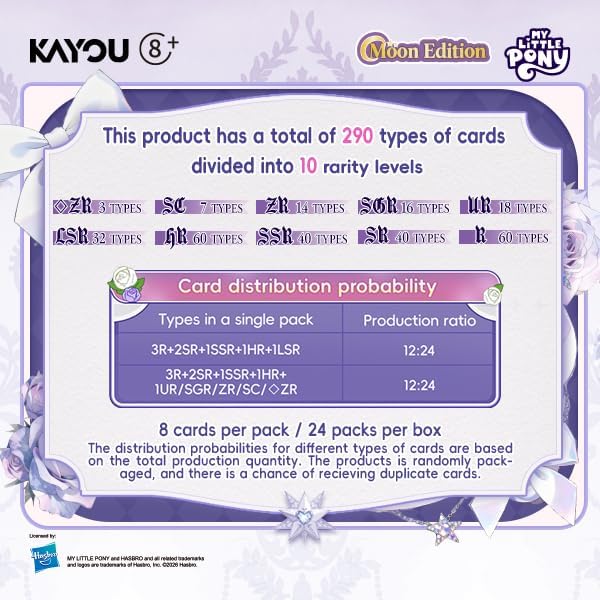 My Little Pony-Friendship Eternal Cards-Moon Edition-003A-NA6937187414709