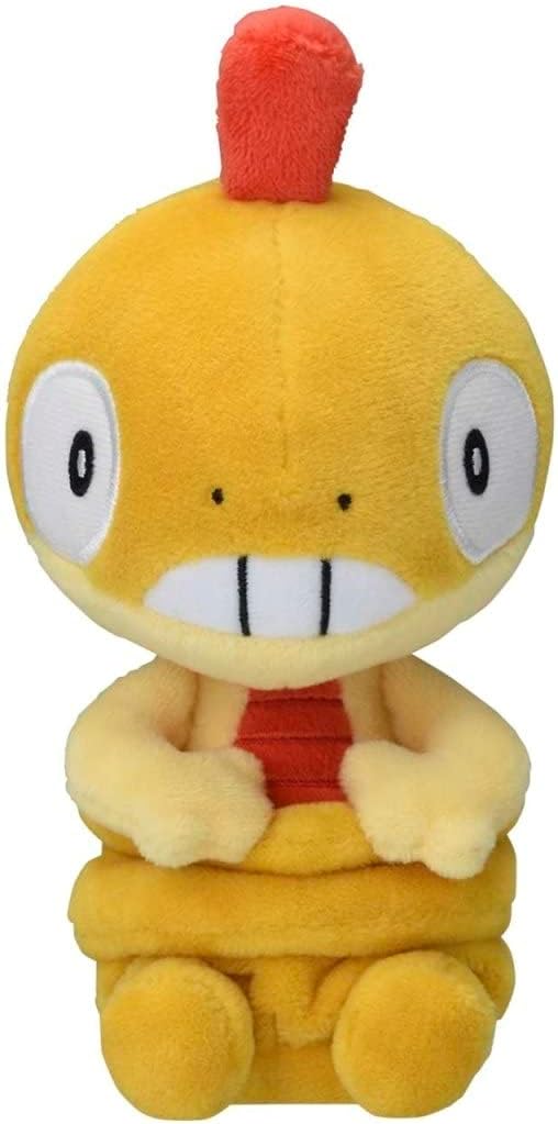 Pokemon Center: Scraggy Sitting Cuties Plush, 6 Inch