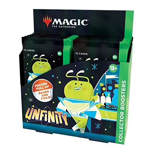 Magic: The Gathering Unfinity Collector Booster Box | 12 Packs + Box Topper (181 Magic Cards)