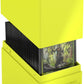 Ultimate Guard Boulder Solid 100+, Deck Case for 100 Double-Sleeved TCG Cards, Neon Yellow, Secure & Durable Storage for Trading Card Games, No Transparency