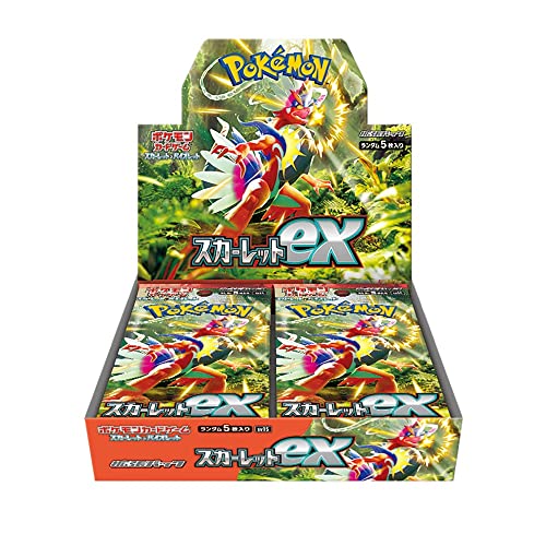 Pokemon Card Game Scarlet & Violet Expansion Booster Box Scarlet ex (Japanese) - 30 Packs