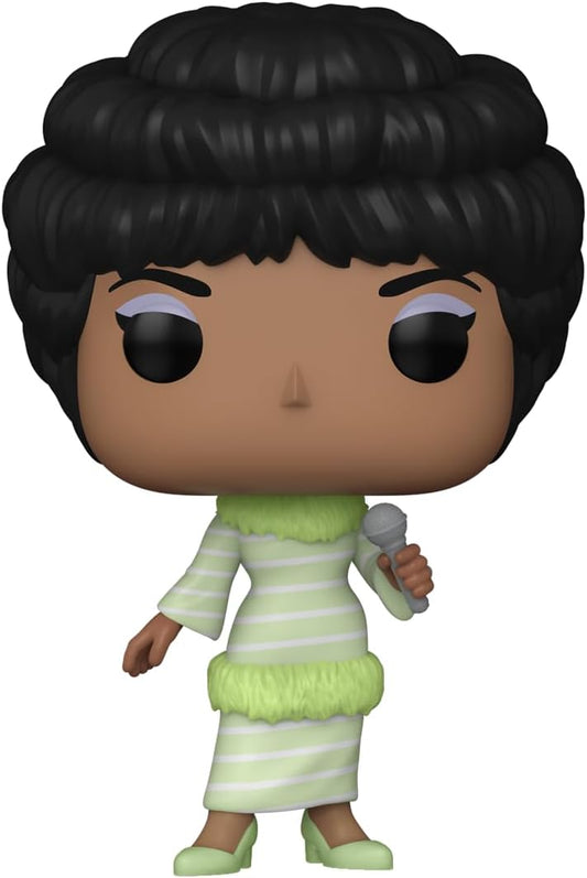 Funko Pop! Rocks: Aretha Franklin (Green Dress)…